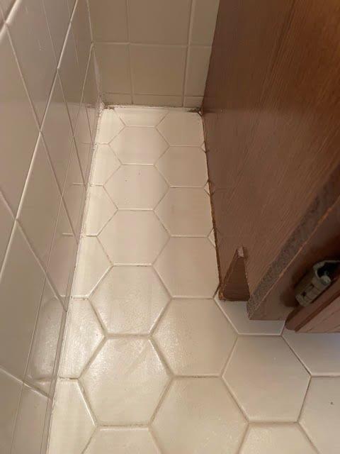 Dirty Grout After